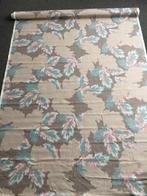 Gordijnstof Ploeg 140cm br. lap stof - retro vintage, Overige materialen, Overige kleuren, 120 cm of meer, Ophalen of Verzenden