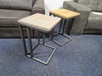 nieuw massief eiken bijzettafel laptop tafel, Minder dan 55 cm, Vierkant, Nieuw, Hout