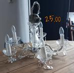 Elegante glazen kroonluchter, Ophalen, Gebruikt, Glas, Klassiek