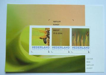 victor bos natuurkunst postfris natuur kunst blok vel blokje beschikbaar voor biedingen