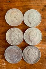 6 zilveren gulden 1922-1943, Verzenden, Koningin Wilhelmina, 1 gulden