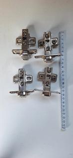 scharnieren, Doe-het-zelf en Verbouw, Hang- en Sluitwerk, Ophalen of Verzenden, Gebruikt, IJzer, Scharnier
