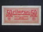 50 Reichspfennig 1944 Duitsland Wehrmacht WW2 (02), Verzamelen, Militaria | Tweede Wereldoorlog, Verzenden, Overige soorten, Duitsland