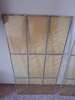 Glas in lood ramen (2x)., Doe-het-zelf en Verbouw, Glas en Ramen, Ophalen, Zo goed als nieuw, Minder dan 80 cm, Glas in lood