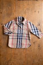 Burberry blouse 92, Kinderen en Baby's, Kinderkleding | Maat 92, Ophalen of Verzenden, Zo goed als nieuw, Jongen, Overhemd of Blouse