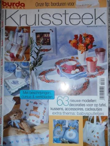 Burda special kruissteek E654 met 63 modellen borduren beschikbaar voor biedingen