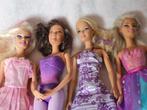 Set met 4 barbie poppen van mattel, Ophalen of Verzenden, Zo goed als nieuw, Barbie