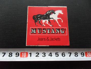 sticker MUSTANG Jeans & Jackets  beschikbaar voor biedingen