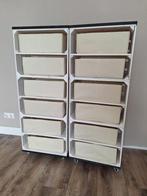 3 Witte kastjes van kisten, Ophalen, 5 laden of meer, 100 tot 150 cm, 50 tot 100 cm