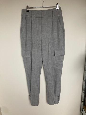 Claudia Sträter grijze cargo broek pantalon wol maat 34  beschikbaar voor biedingen