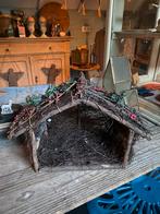 Oud kerst stalletje, Ophalen of Verzenden, Zo goed als nieuw