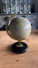 Engelse vintage blikken genummerde wereldbol, nummer 10174, Ophalen of Verzenden, Gebruikt