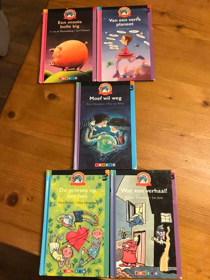 5 spetter boekjes serie 5, Boeken, Kinderboeken | Jeugd | onder 10 jaar, Zo goed als nieuw, Fictie algemeen, Ophalen