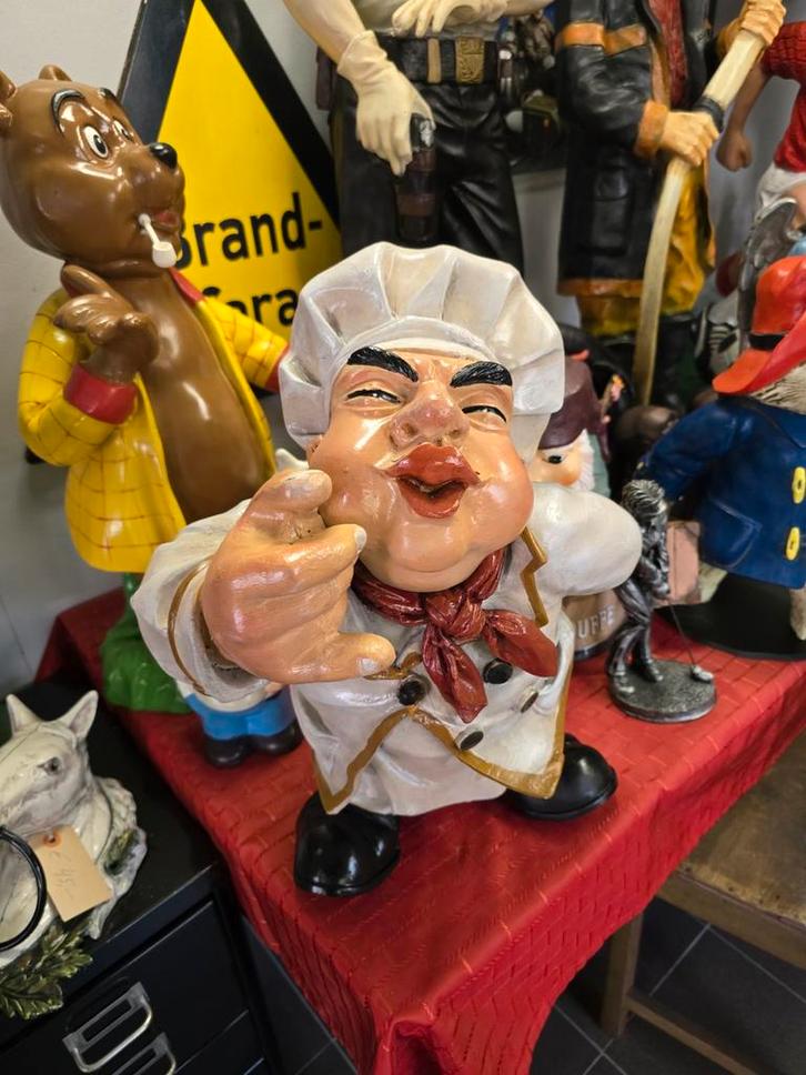 Franse Kok Beeld, Antiek en Kunst, Curiosa en Brocante, Ophalen