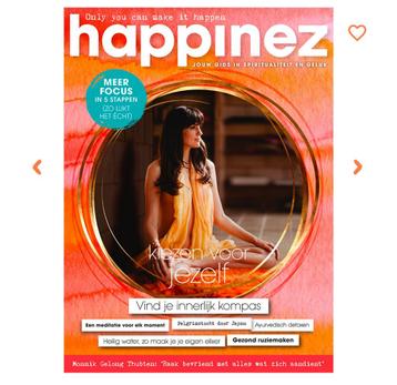 Happinez tijdschriften (6 edites 2015-2019) & Happi Kids beschikbaar voor biedingen
