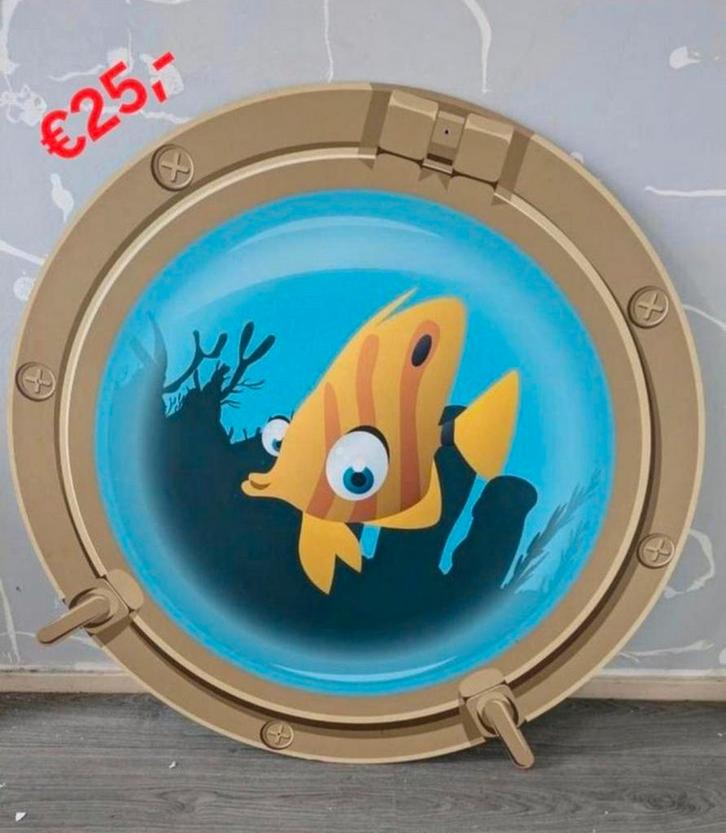 2x Grote Wandpanelen Onderwater Kinderkamer, Huis en Inrichting, Woonaccessoires | Wanddecoraties, Ophalen
