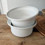 2 schalen van Driehoek Huizen Holland, Huis en Inrichting, Keuken | Servies, Ophalen of Verzenden, Zo goed als nieuw, Overige stijlen