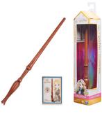 Harry Potter Loena Leeflang Toverstaf 30cm toverstok + kaart, Nieuw, Ophalen of Verzenden, Actiefiguurtje, H