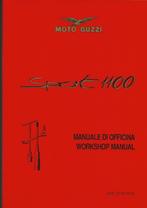 Moto Guzzi Sport 1100 workshop manual (005v), Ophalen of Verzenden, Moto Guzzi