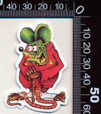 Sticker: Rat Fink (50), Ophalen of Verzenden, Zo goed als nieuw, Auto of Motor