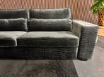 GRATIS LEVERING Croco Velvet Hoekbank 340x250 GEREINIGD, Huis en Inrichting, Banken | Bankstellen, Hoekbank, 300 cm of meer, Ophalen of Verzenden
