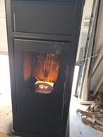 Palletkachel voor cv aansluiting, Huis en Inrichting, Kachels, Ophalen, Zo goed als nieuw, Pelletkachel, Vrijstaand