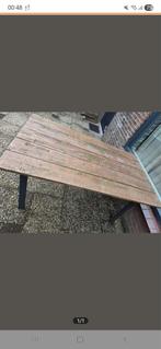 Tuintafel - 90x160 cm, Tuin en Terras, Tuintafels, Ophalen, Gebruikt, Rechthoekig, Hout