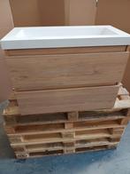 wastafelmeubel met wastafel 80 cm, Ophalen, Nieuw, 50 tot 100 cm, Minder dan 100 cm