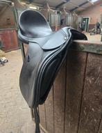 SeaBis – Zamora PRO Line dressuurzadel | Zwart | 17,5” |, Ophalen of Verzenden, Zo goed als nieuw, Dressuur
