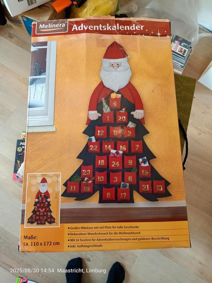 Melinera Adventskalender - In goede staat, Huis en Inrichting, Woonaccessoires | Overige, Nieuw, Ophalen of Verzenden