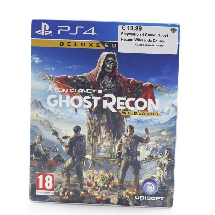 Playstation 4 Game: Ghost Recon: Wildlands Deluxe, Spelcomputers en Games, Spelcomputers | Sony PlayStation 4, Zo goed als nieuw