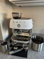 Smeg Espressomachine inclusief accessoires, Ophalen, Zo goed als nieuw, Espresso apparaat, Koffiebonen