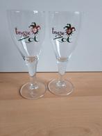 2 Brugse Zot glazen, Ophalen of Verzenden, Zo goed als nieuw, Glas of Glazen, Overige merken