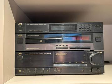 JVC set met versterker, tuner en cd speler beschikbaar voor biedingen