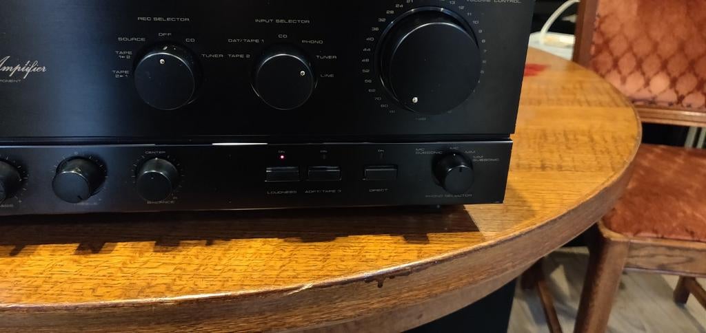 Pioneer A-676 Stereo Versterker, Audio, Tv en Foto, Versterkers en Receivers, Gebruikt, Ophalen of Verzenden, 60 tot 120 watt
