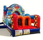 Springkasteel Stormbaan te koop Nieuw, Hobby en Vrije tijd, Feestartikelen | Verhuur, Ophalen, Nieuw, Overige