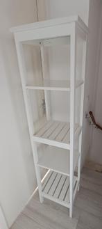 HEMNES Stellingkast, wit, 42x172 cm, Ophalen, Gebruikt