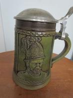 Oude Gerz keramische bierpul uit West Duitsland, Verzenden, Zo goed als nieuw, Pul(len), Overige merken