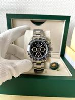 Rolex Daytona Black Dial 40MM automatisch horloge, Staal, Rolex, Polshorloge, Nieuw