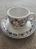 Villeroy en Boch Troubadour kop en schotel, Ophalen of Verzenden, Zo goed als nieuw, Porselein, Kop en/of schotel