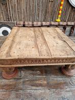 Oosterse salontafel, Ophalen, Vierkant, Hout, 75 cm of meer