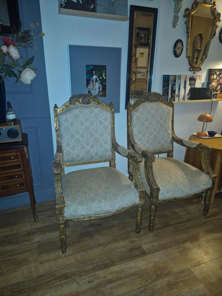 Louis Seize Stoelen - Opknapper, Antiek en Kunst, Antiek | Meubels | Stoelen en Banken, Ophalen