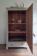 Landelijke klassieke kast, eendeurskast, legkast kledingkast, Ophalen of Verzenden