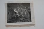 AMSTERDAM P.C. HOOFTSTRAAT BRAND 21 Aug.1880 Houtgravure G31, Antiek en Kunst, Verzenden
