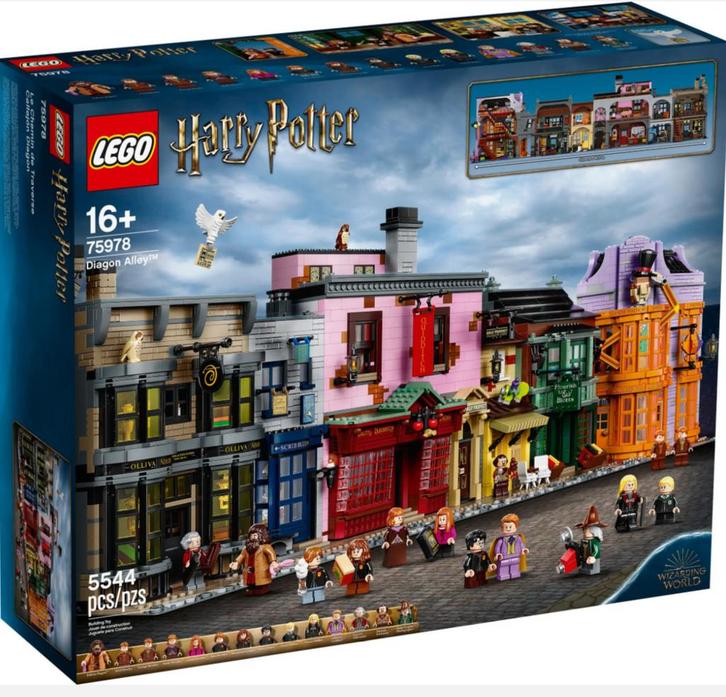Lego Harry Potter Diagon Alley 75978 - NIEUW!, Kinderen en Baby's, Speelgoed | Duplo en Lego, Nieuw, Lego, Complete set, Ophalen of Verzenden