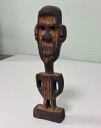 Antiek sculptuur hout gesneden houten voorouderbeeld afrika, Antiek en Kunst, Ophalen of Verzenden