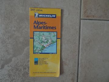 michelin wegenkaart 341 Alpen maritiem, Cote d'Azur beschikbaar voor biedingen
