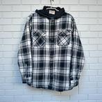 Wrangler Shacket Maat S Zwart Wit Ruit Cowboy Style Hoodie, Verzenden, Zwart, W, Gedragen