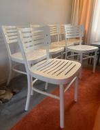 Te Koop Stoelen, 6 stuks, Ophalen, Gebruikt, Wit, Vijf, Zes of meer stoelen