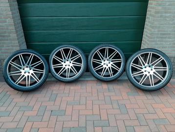 22 inch calibre zomerset 5x112  hankook banden q7, touareq beschikbaar voor biedingen